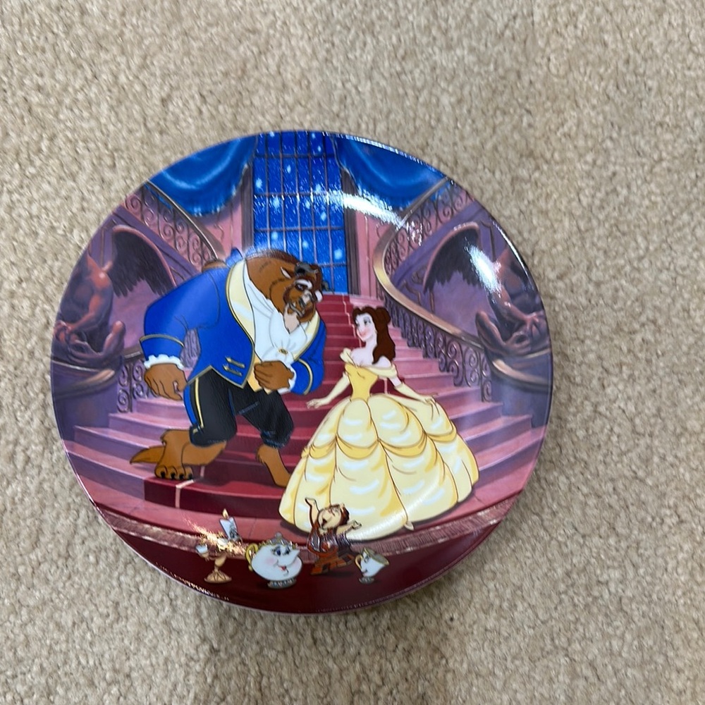 Beauty and the Beast Decorative Plate. NWOT
“A Blossoming Romance”